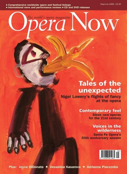 Opera Now – May-June 2006 Cover