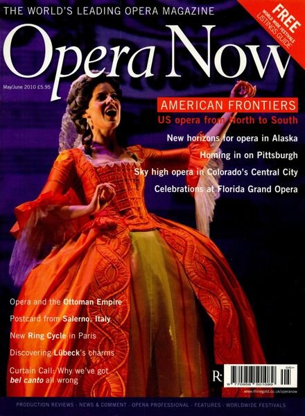 Opera Now – May-June 2010 Cover