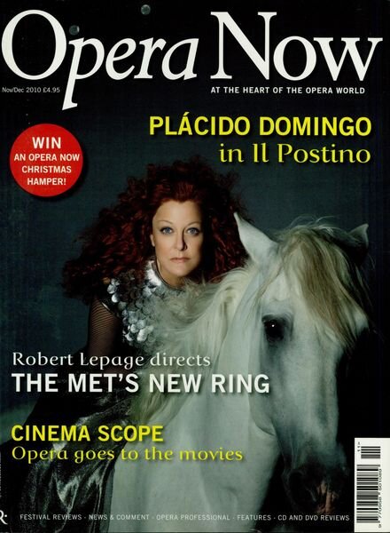 Opera Now – November-December 2010 Cover