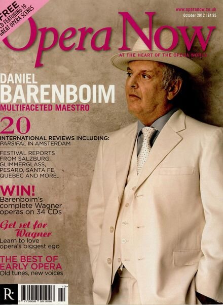 Opera Now – October 2012 Cover