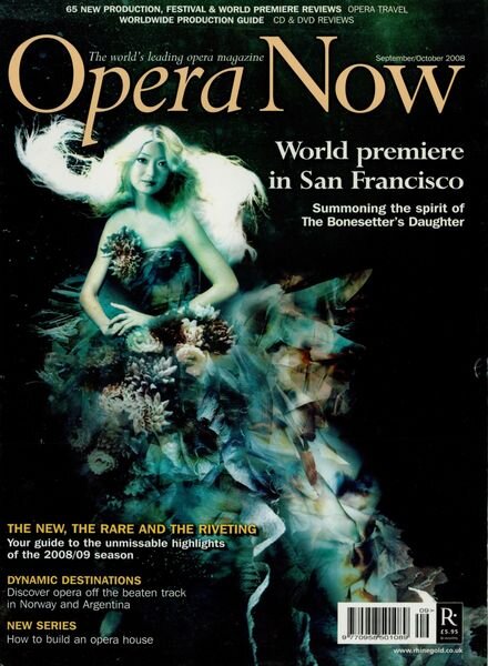 Opera Now – September-October 2008 Cover