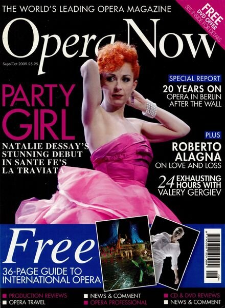 Opera Now – September-October 2009 Cover