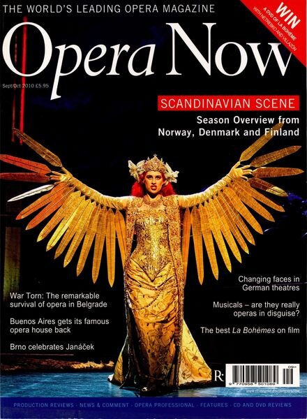 Opera Now – September-October 2010 Cover