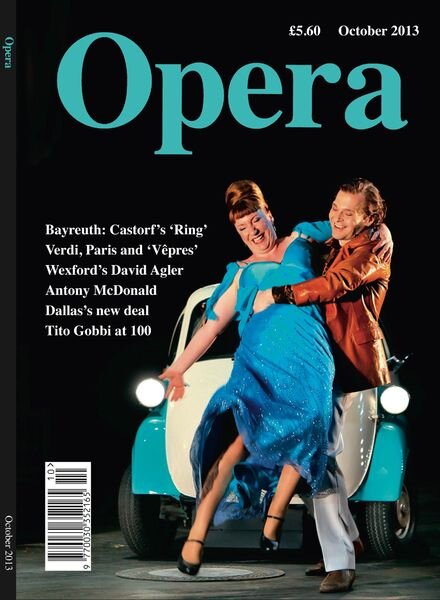 Opera – October 2013 Cover