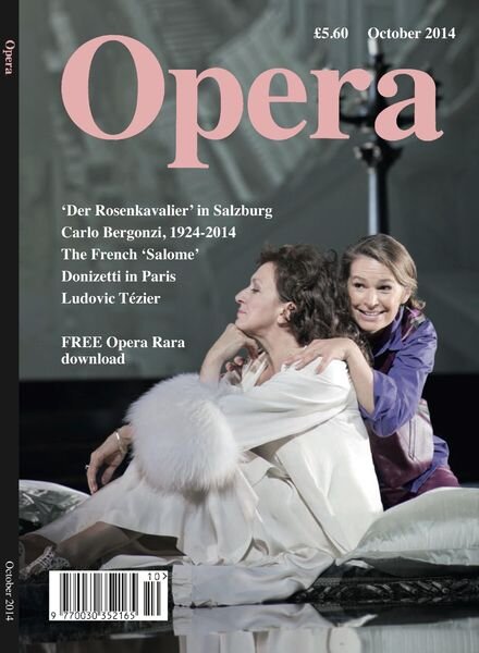 Opera – October 2014 Cover