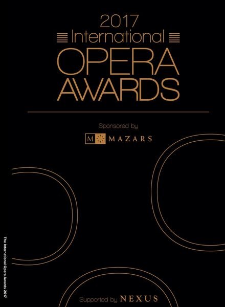 Opera – Opera Awards 2017 Cover