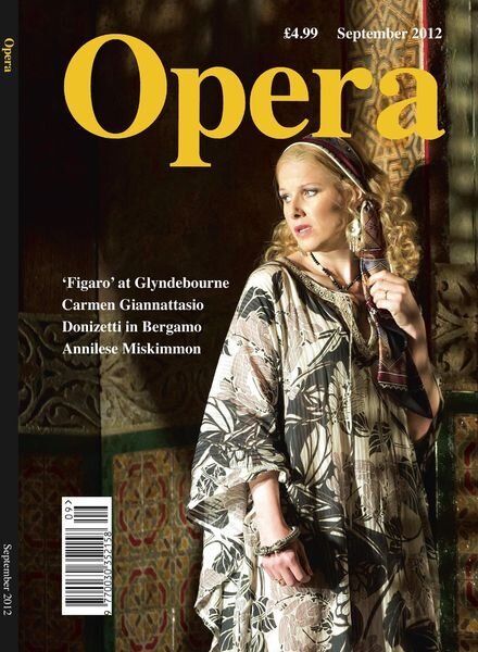 Opera – September 2012 Cover