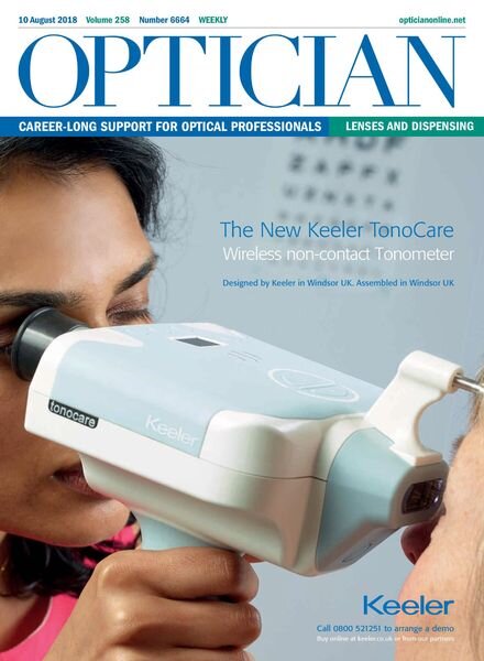 Optician – 10 August 2018 Cover