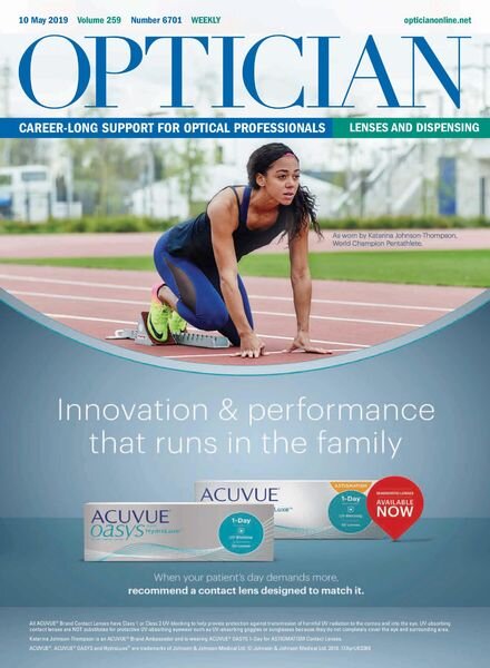 Optician – 10 May 2019 Cover