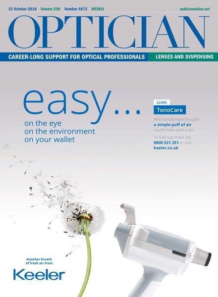 Optician – 12 October 2018 Cover