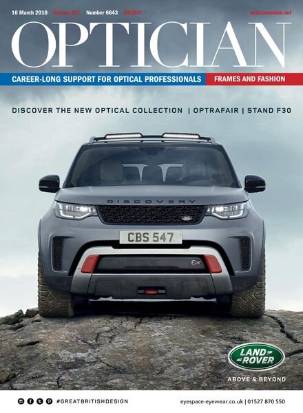 Optician – 16 March 2018 Cover