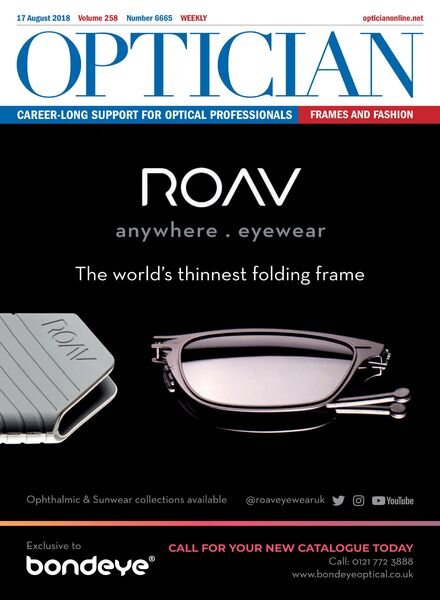 Optician – 17 August 2018 Cover
