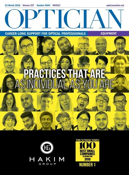 Optician – 23 March 2018 Cover