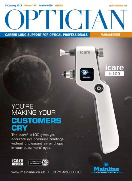 Optician – 26 January 2018 Cover