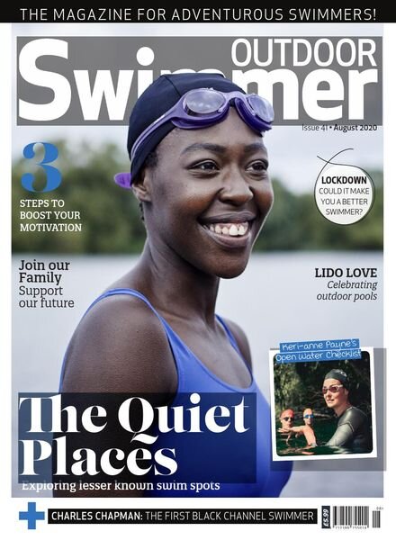 Outdoor Swimmer – August 2020 Cover