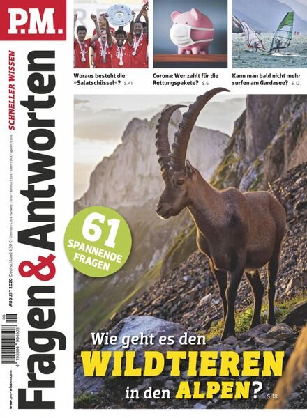 P.M Fragen & Antworten – August 2020 Cover
