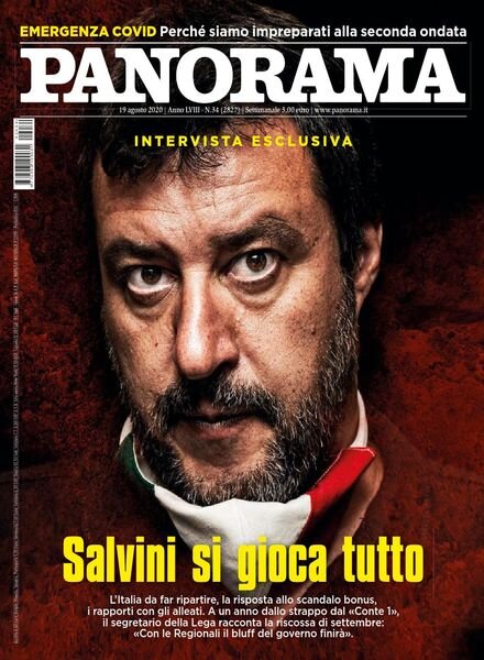 Panorama Italia – 19 Agosto 2020 Cover