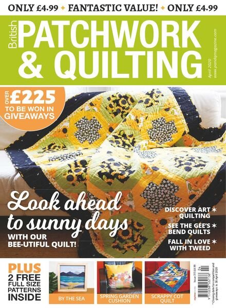 Patchwork & Quilting UK – April 2020 Cover