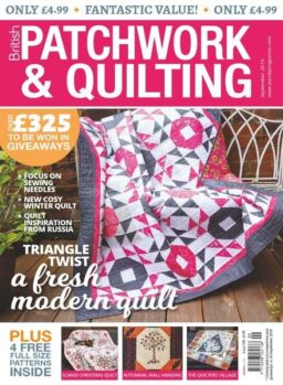Patchwork & Quilting UK – September 2019