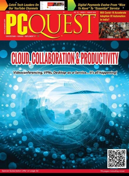 PCQuest – August 2020 Cover
