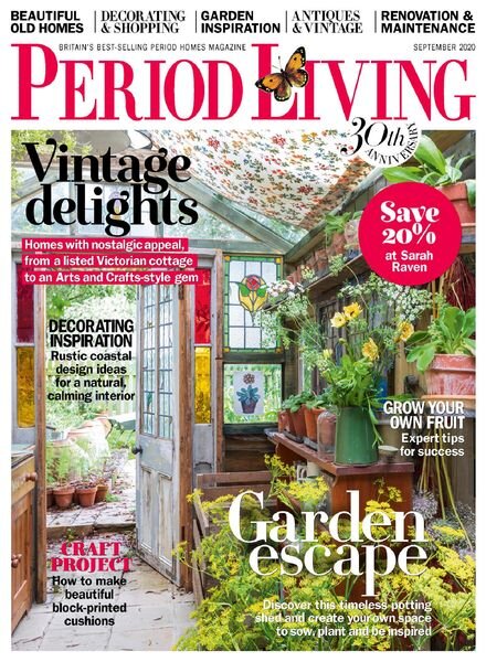 Period Living – September 2020 Cover