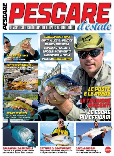 Pesci & Pesca Dolce – Luglio-Agosto 2020 Cover