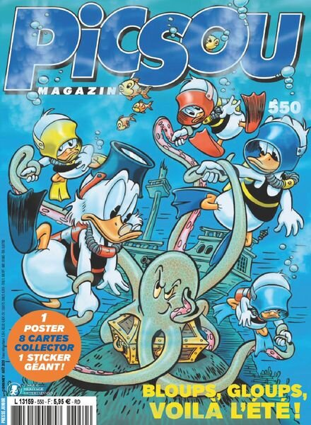 Picsou Magazine – aout 2020 Cover
