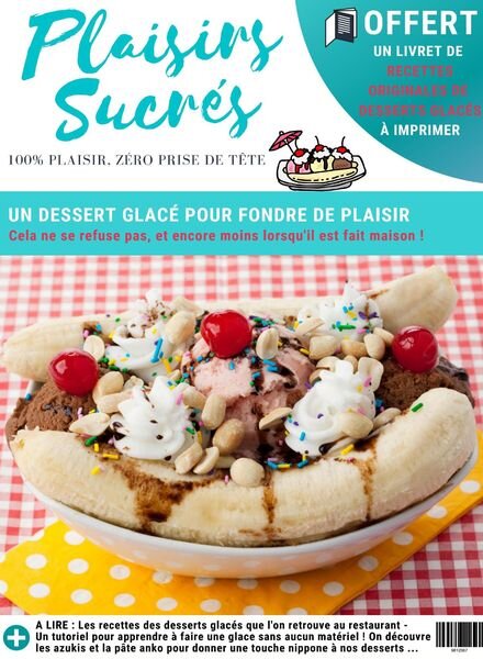 Plaisirs Sucres – N 8 2020 Cover