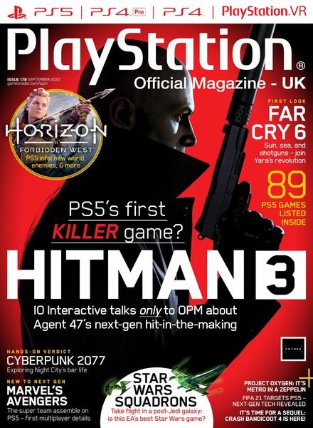 PlayStation Official Magazine UK – September 2020 Cover