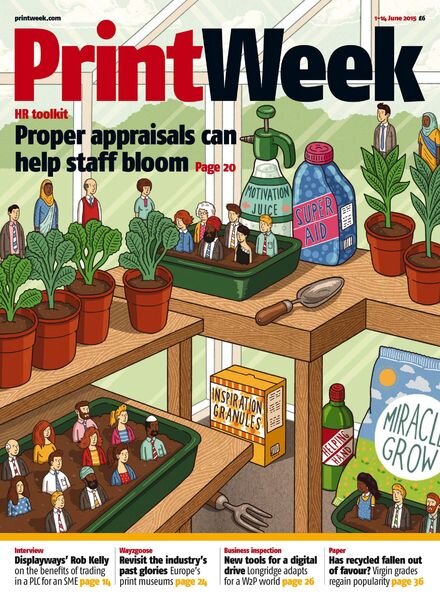 PrintWeek – 1 June 2015 Cover
