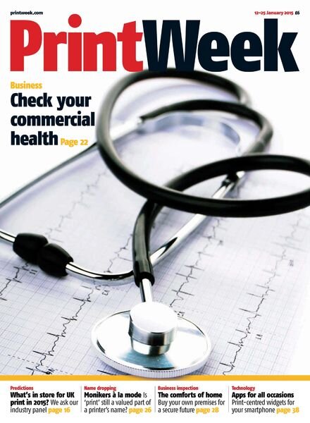 PrintWeek – 12 January 2015 Cover