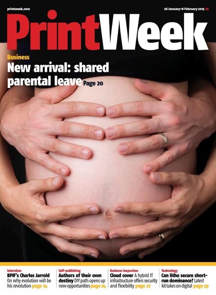 PrintWeek – 26 January 2015 Cover