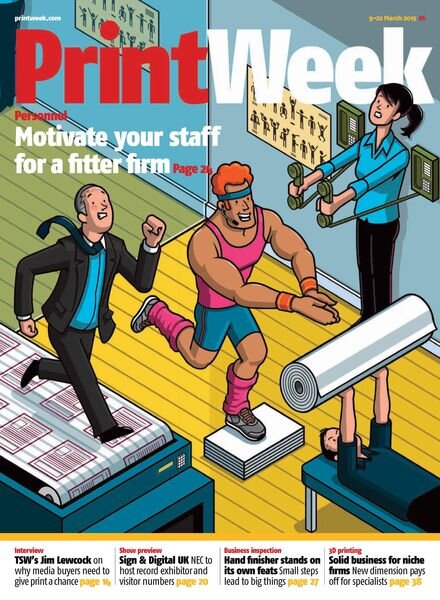 PrintWeek – 9 March 2015 Cover