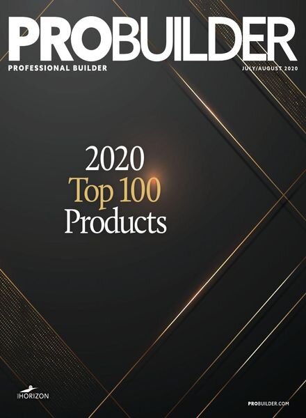 Professional Builder – July-August 2020 Cover