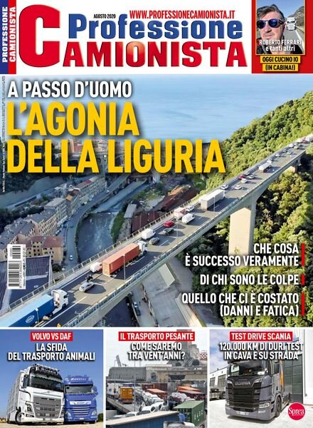 Professione Camionista – Agosto 2020 Cover
