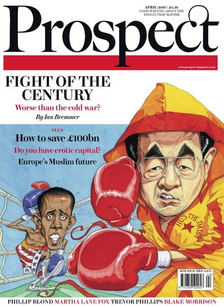 Prospect Magazine – April 2010 Cover