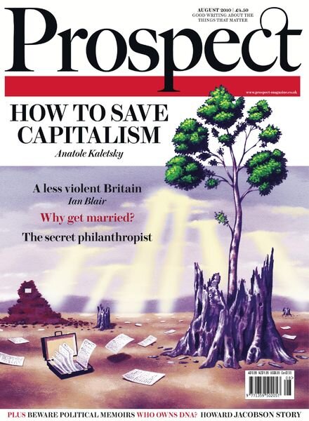 Prospect Magazine – August 2010 Cover
