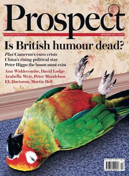 Prospect Magazine – December 2011 Cover