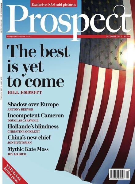 Prospect Magazine – December 2012 Cover