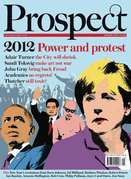 Prospect Magazine – January 2012 Cover