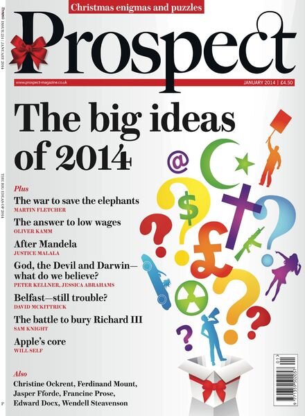 Prospect Magazine – January 2014 Cover