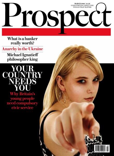 Prospect Magazine – March 2009 Cover