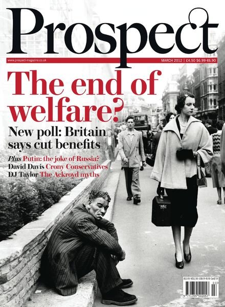Prospect Magazine – March 2012 Cover