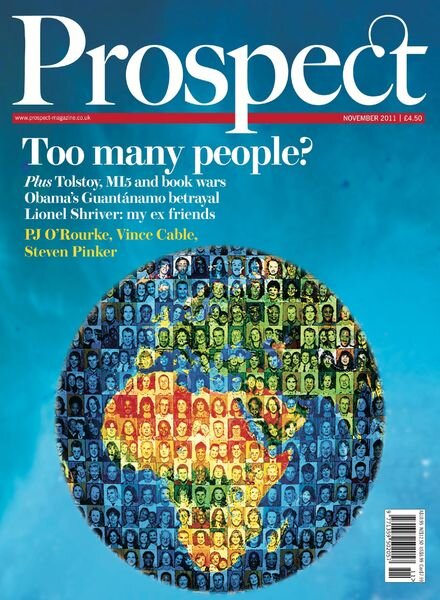 Prospect Magazine – November 2011 Cover
