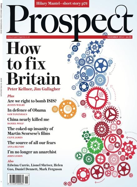 Prospect Magazine – November 2014 Cover