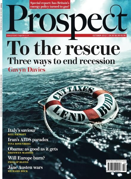 Prospect Magazine – October 2012 Cover