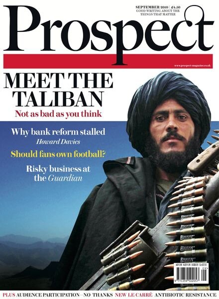 Prospect Magazine – September 2010 Cover