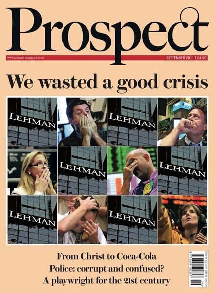 Prospect Magazine – September 2011 Cover