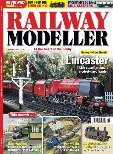 Railway Modeller – August 2013 Cover