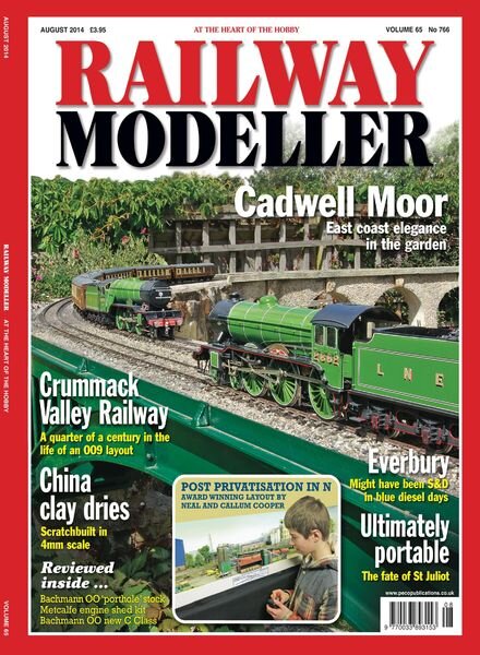 Railway Modeller – August 2014 Cover